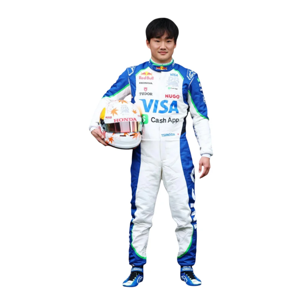 2025 Yuki Tsunoda Go-Kart Racing Suit Replica | Visa Cash App RB F1 Team - Image 5