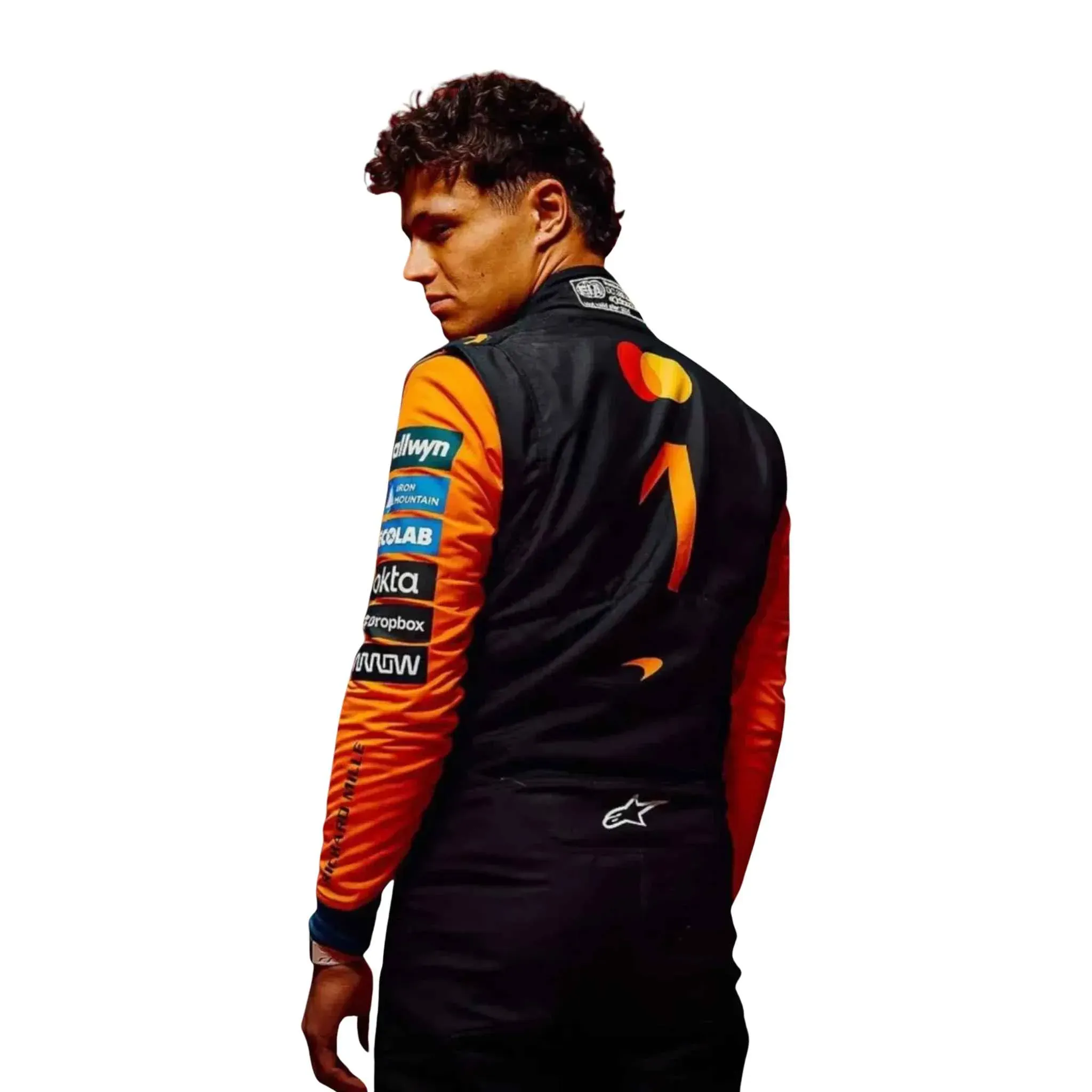 2026 Lando Norris McLaren Replica F1 Race Suit - Image 3