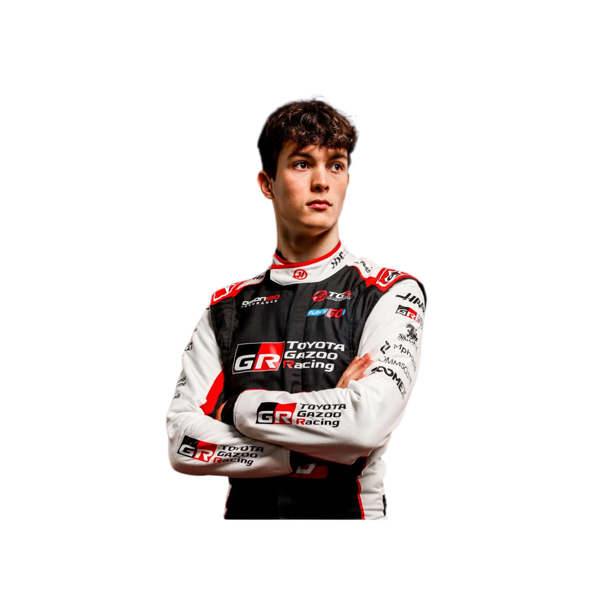 2026 New Oliver Bearman MoneyGram Haas F1 Team Replica Racing Suit - Image 3