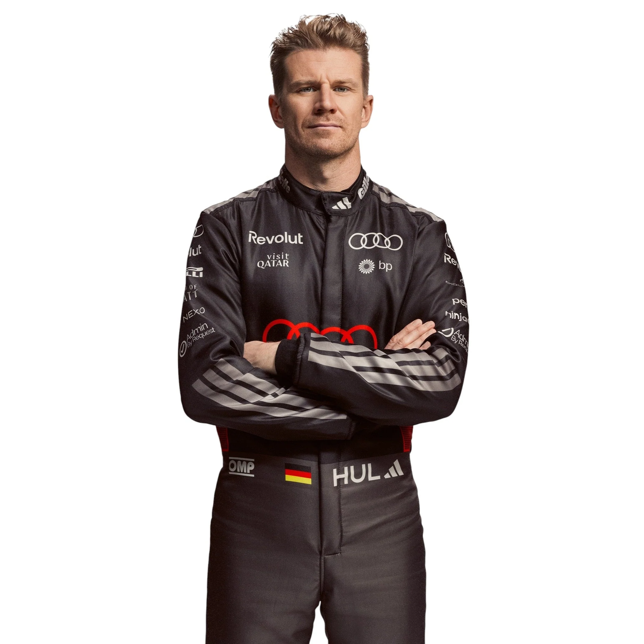 2026 Nico and Gabi Audi F1 Team Replica Racing Suit - Image 3