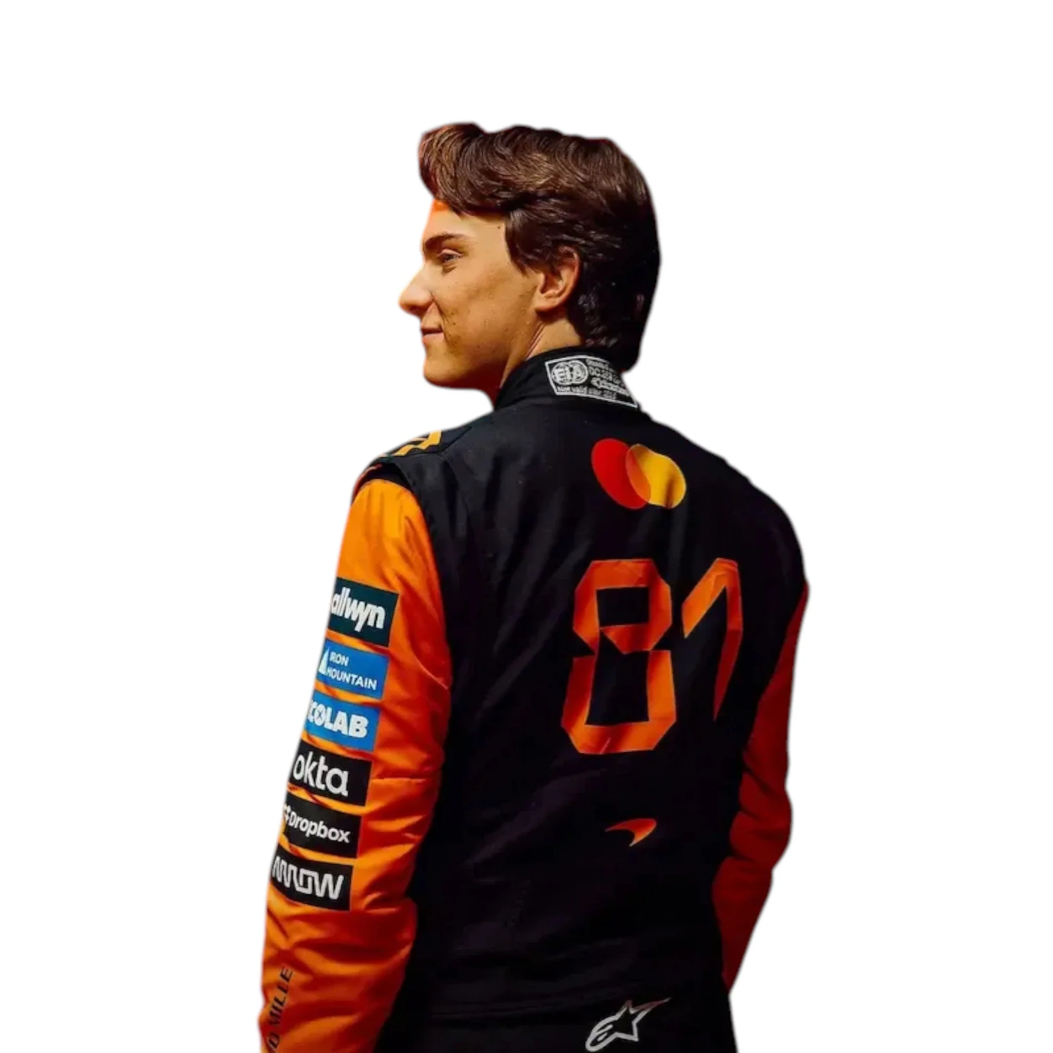 2026 Oscar Piastri McLaren Replica F1 Race Suit - Image 3