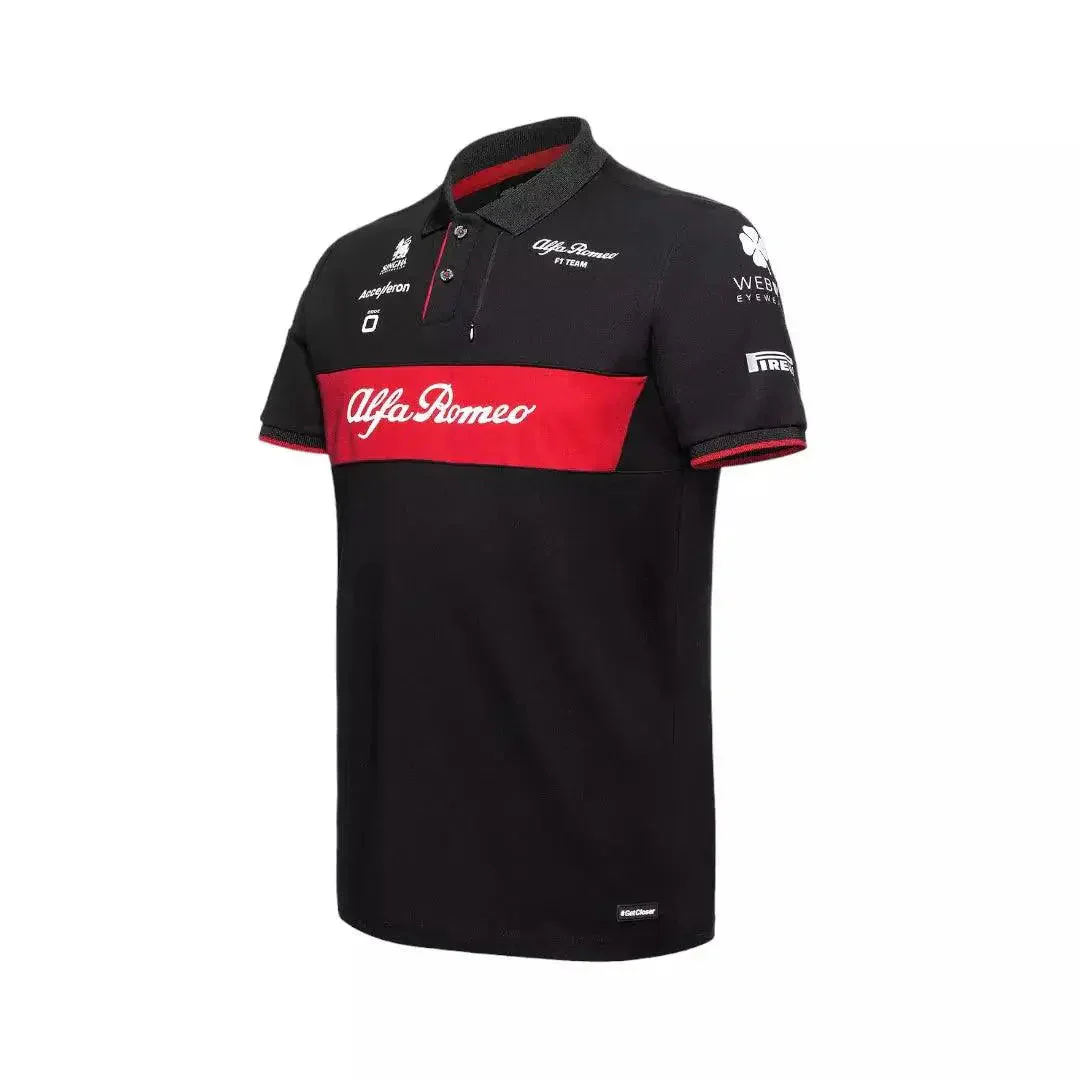 Alfa Romeo Kids Polo Shirt - Official Team Merchandise - Image 3