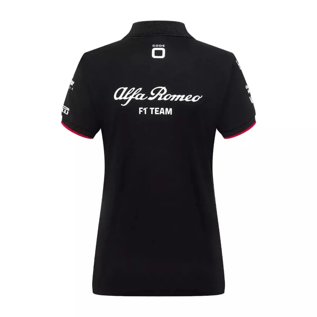 Alfa Romeo Women's Polo Shirt - Official Team Merchandise - Image 2