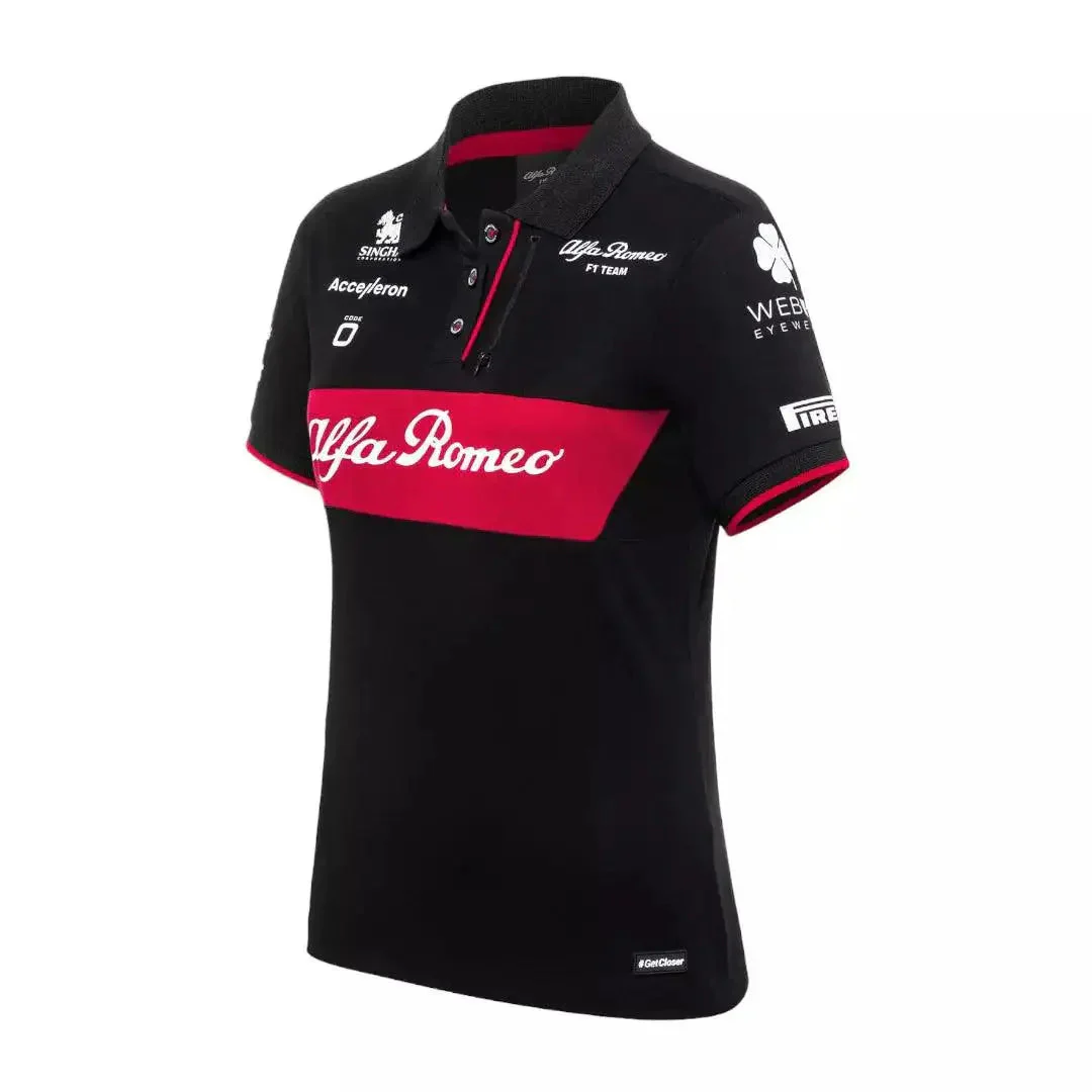 Alfa Romeo Women's Polo Shirt - Official Team Merchandise - Image 3