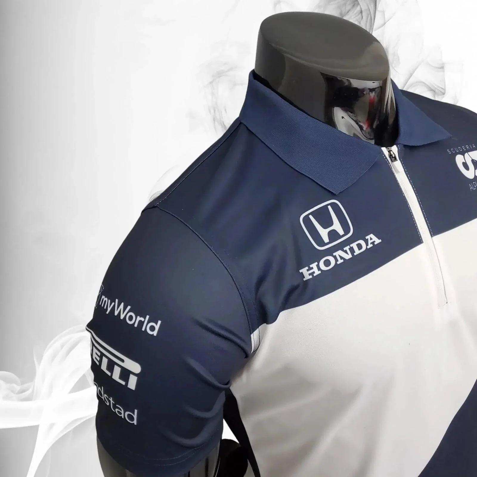 Alphatauri Honda Formula One Polo Shirt - Image 5