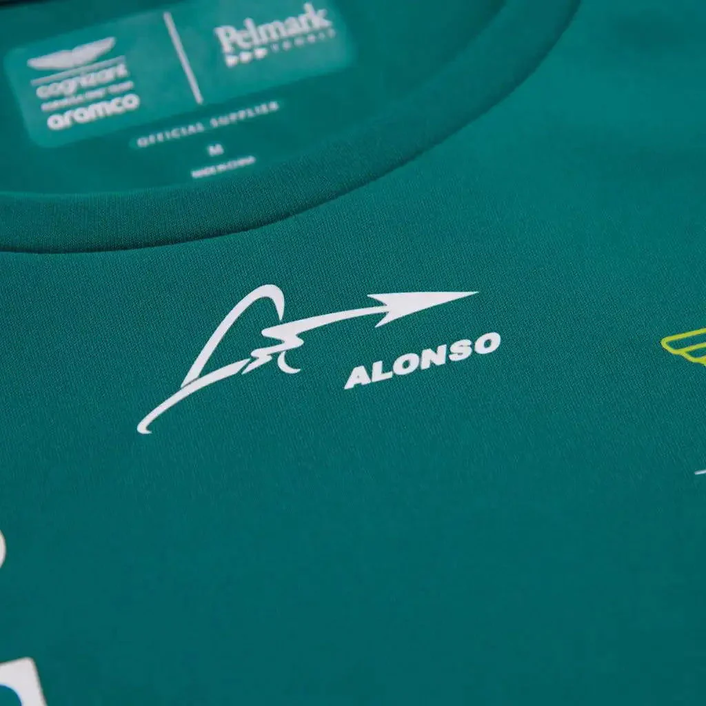 AMF1 2023 Official Kids Fernando Alonso T-Shirt - Image 4
