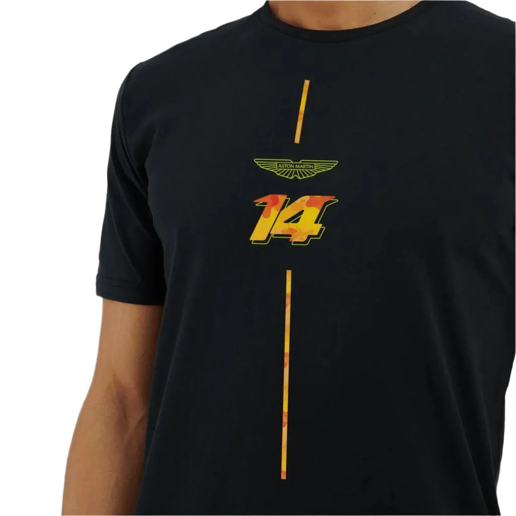 AMF1 Fernando Alonso Limited Edition T-Shirt - Black - Image 4