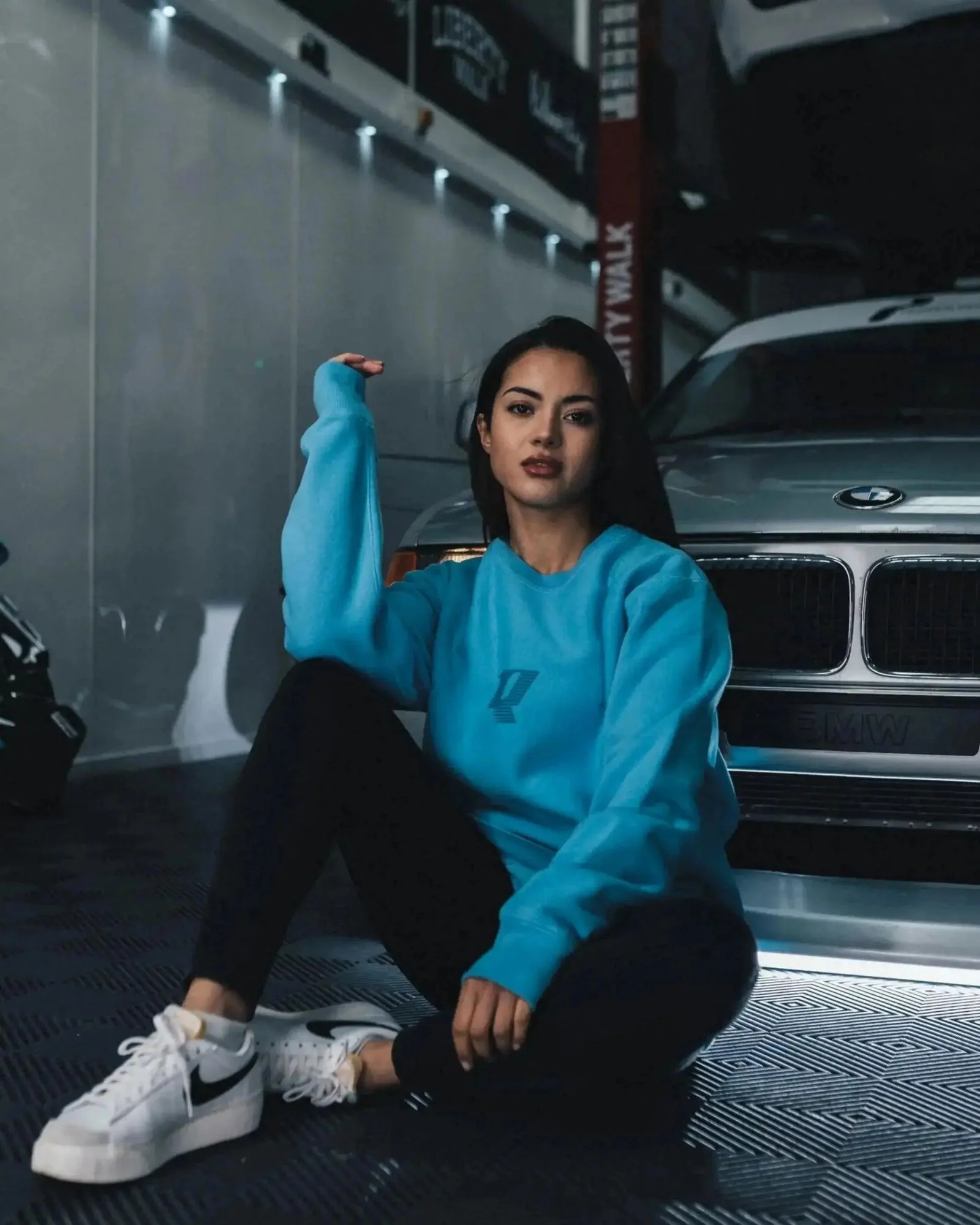 Aquatic Blue Speedco Crew Neck - Comfortable Casual Wear - Image 5