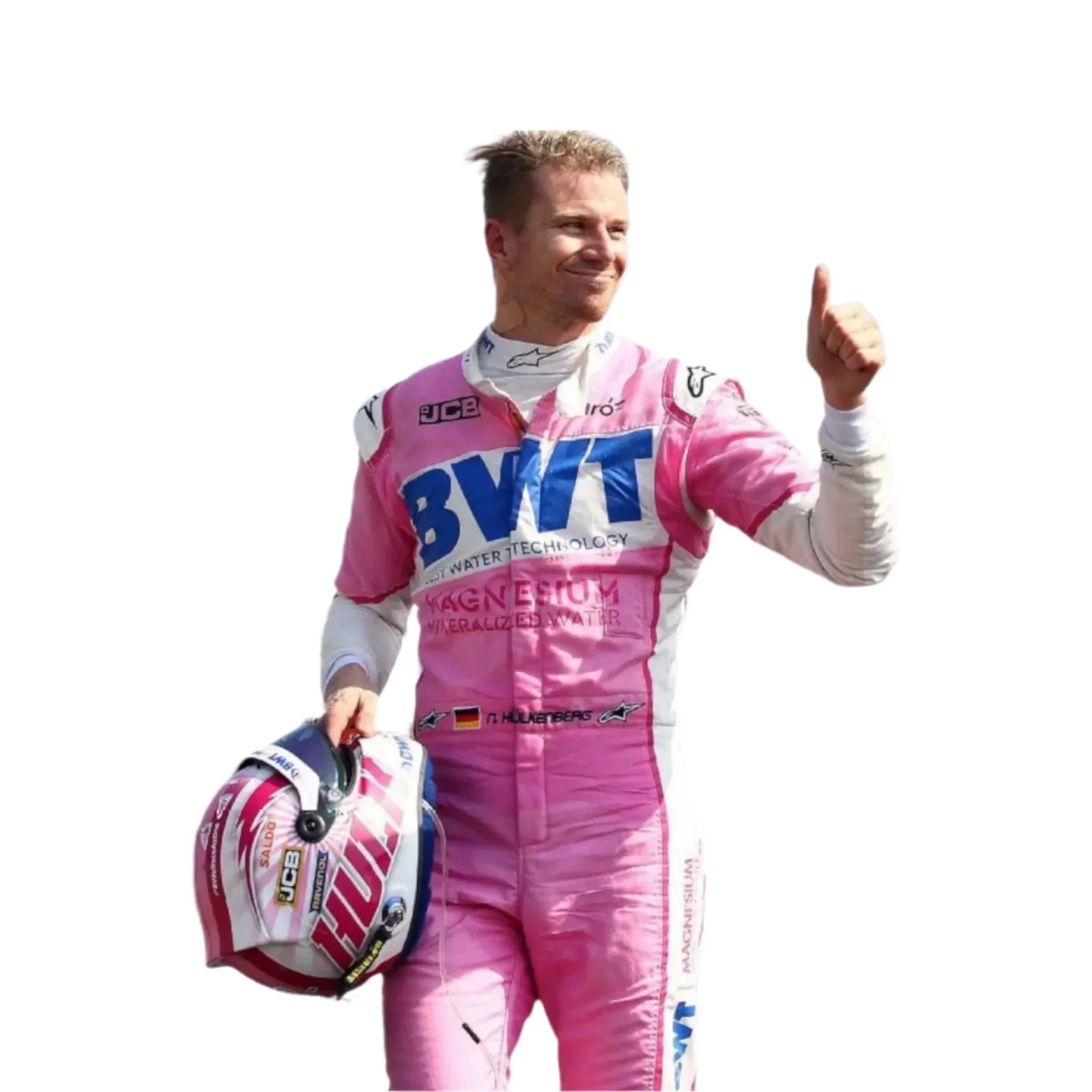 2021 Nico Hulkenberg BWT F1 Race Suit - Image 2
