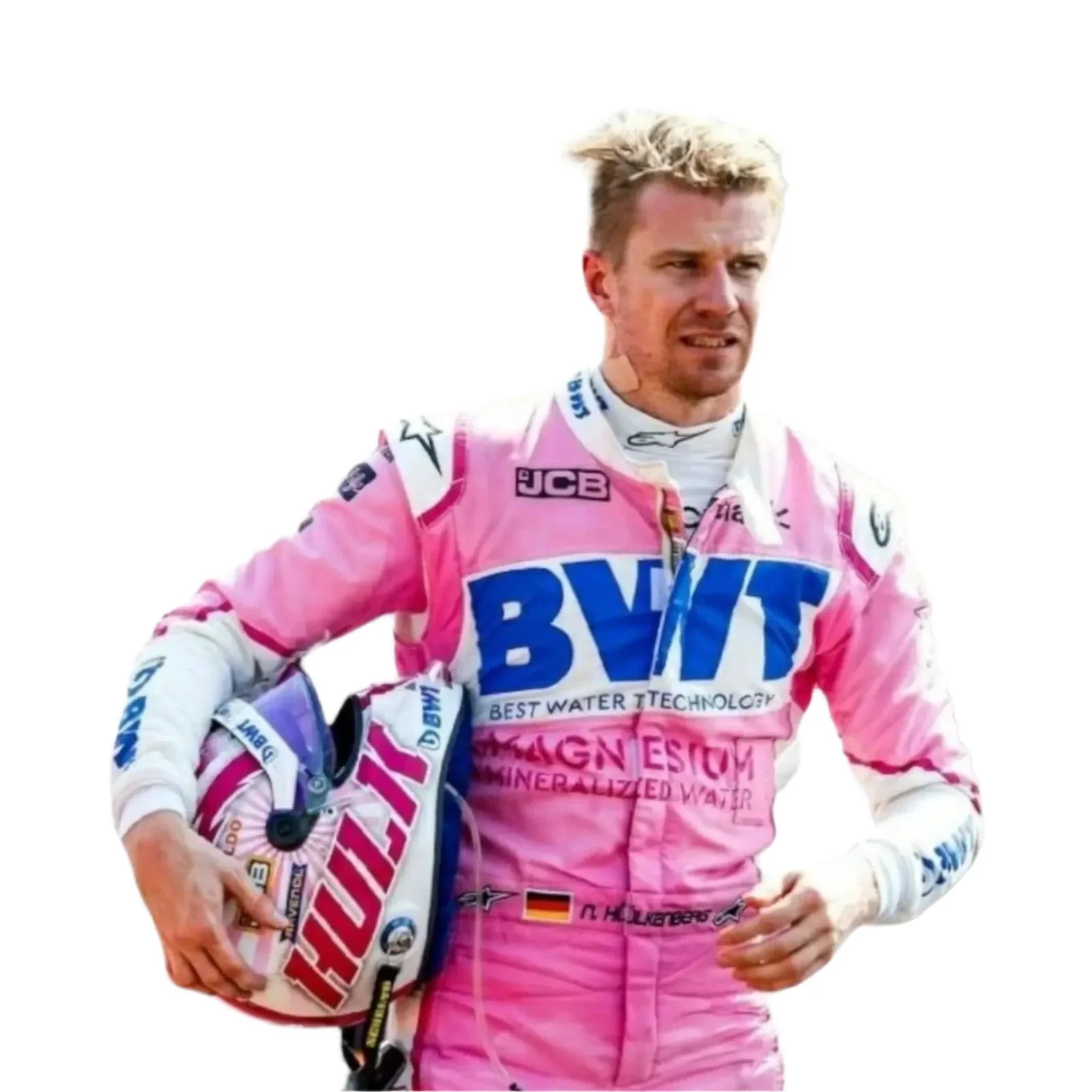 2021 Nico Hulkenberg BWT F1 Race Suit - Image 5
