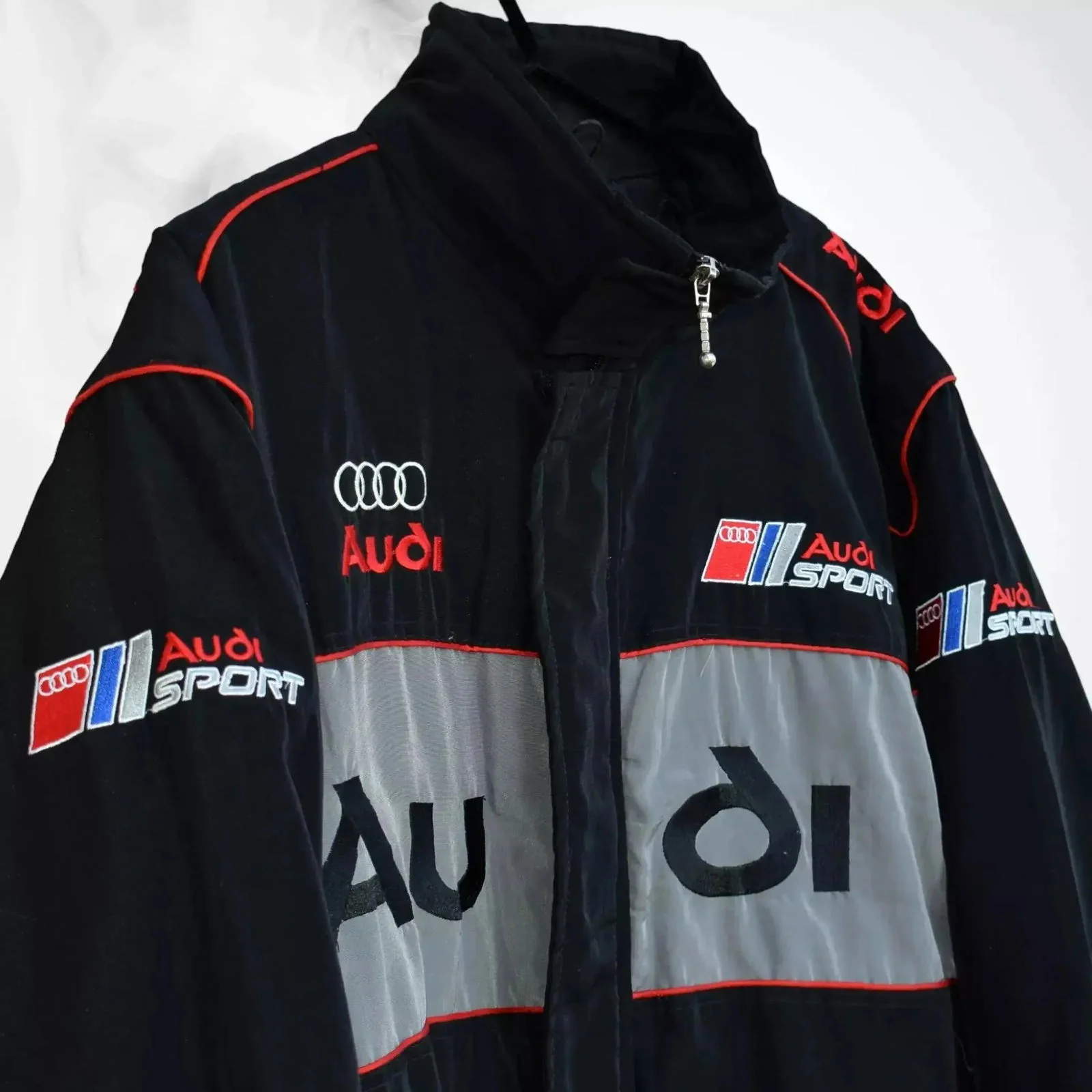 Vintage Audi Racing Bomber Jacket - Image 3