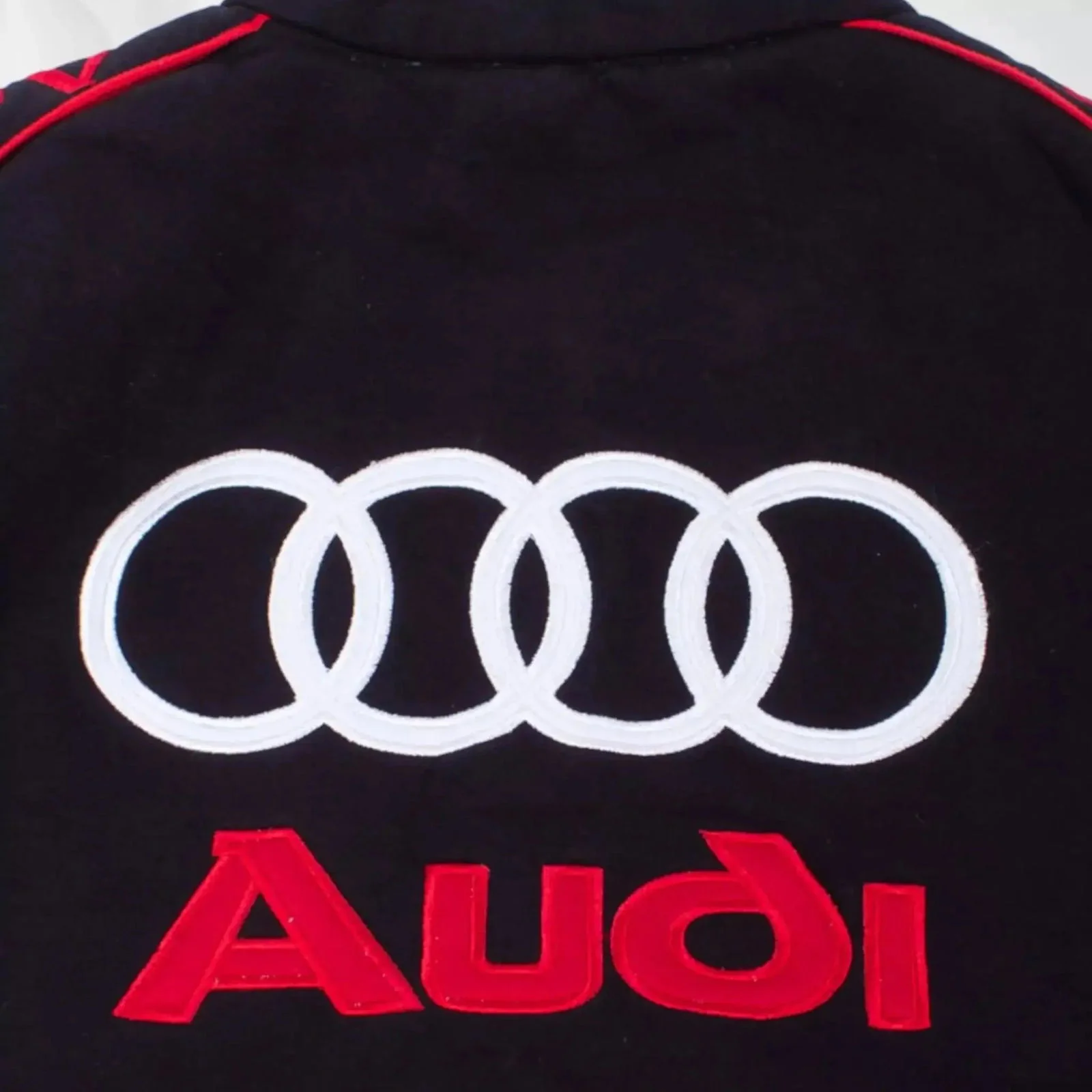 Vintage Audi Racing Bomber Jacket - Image 4