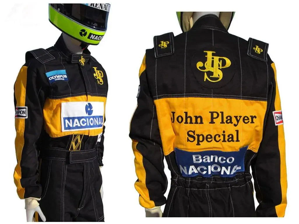 Ayrton Senna 1985 F1 Racing Suit Replica / Team Lotus - Image 3