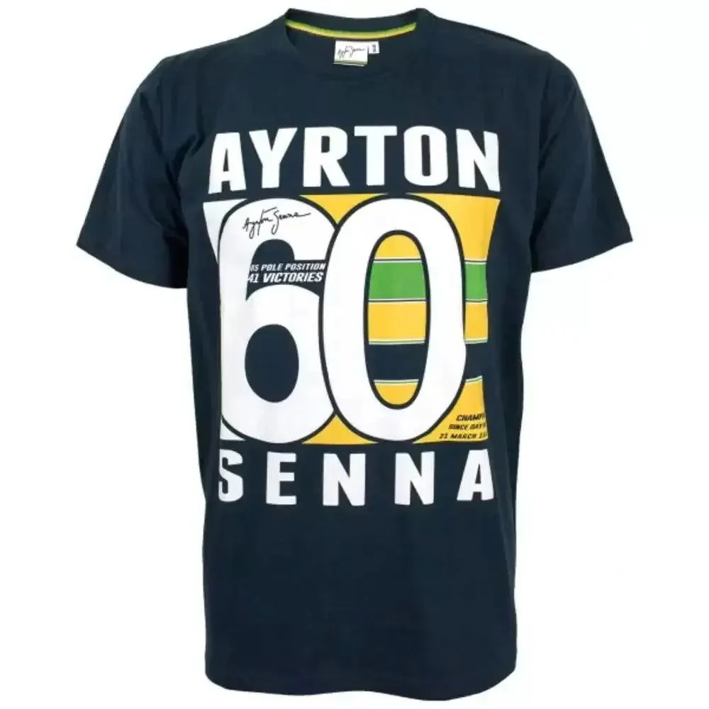 Ayrton Senna T-Shirt Brasil 60 - Image 3