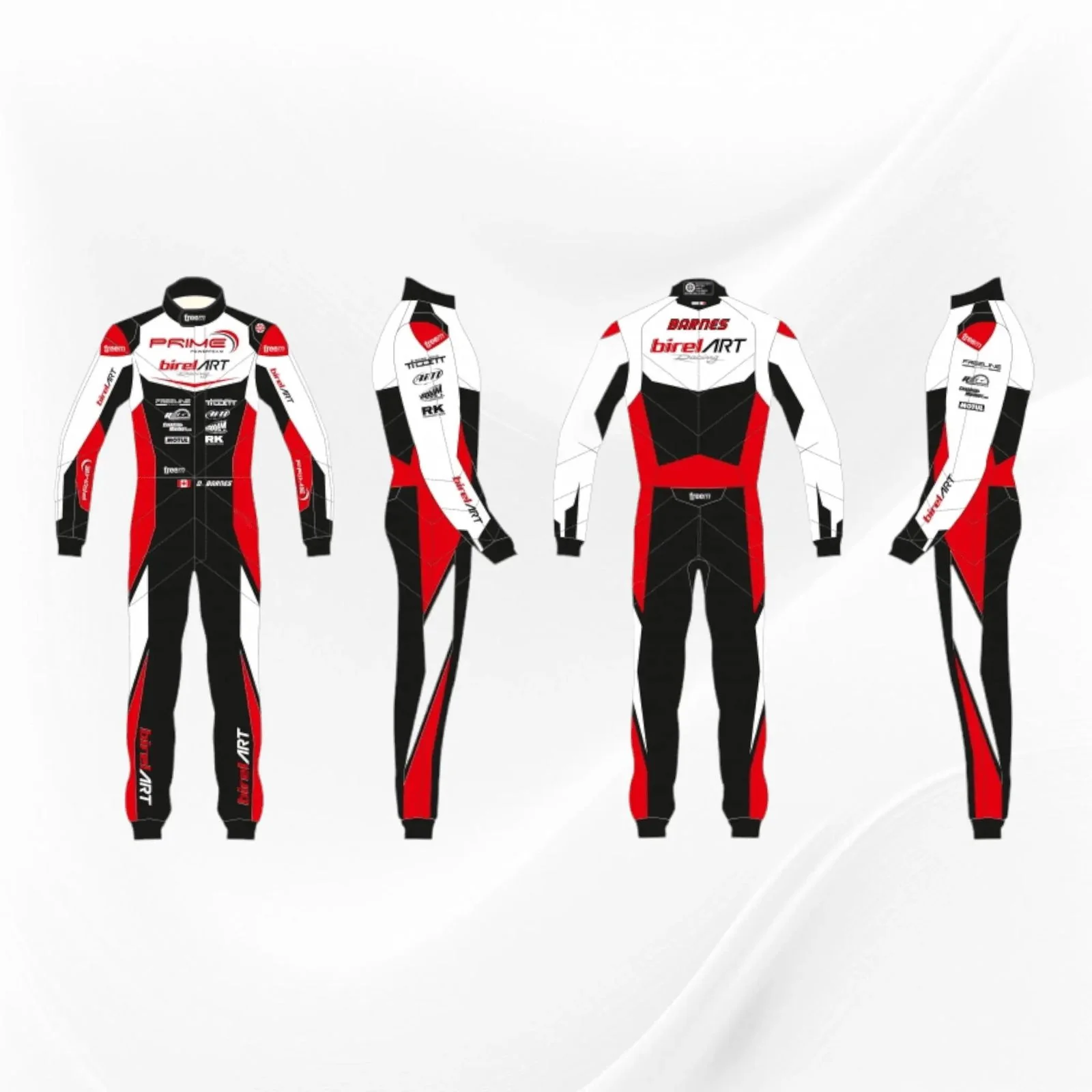 Birel Art 2021 Custom Race Suit - Image 5