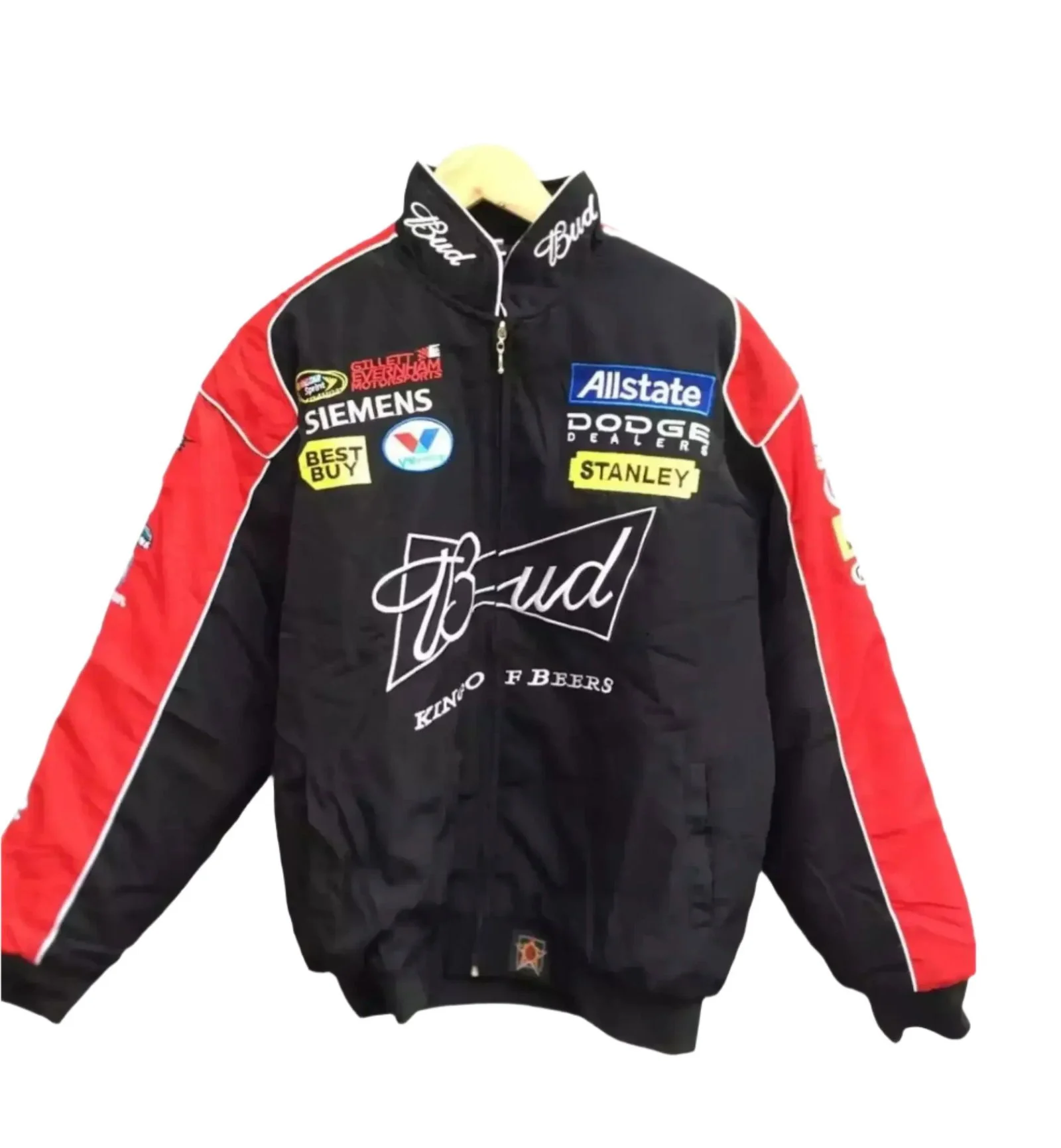 Budweiser F1 Official Embroidered Racing Jacket - Image 3