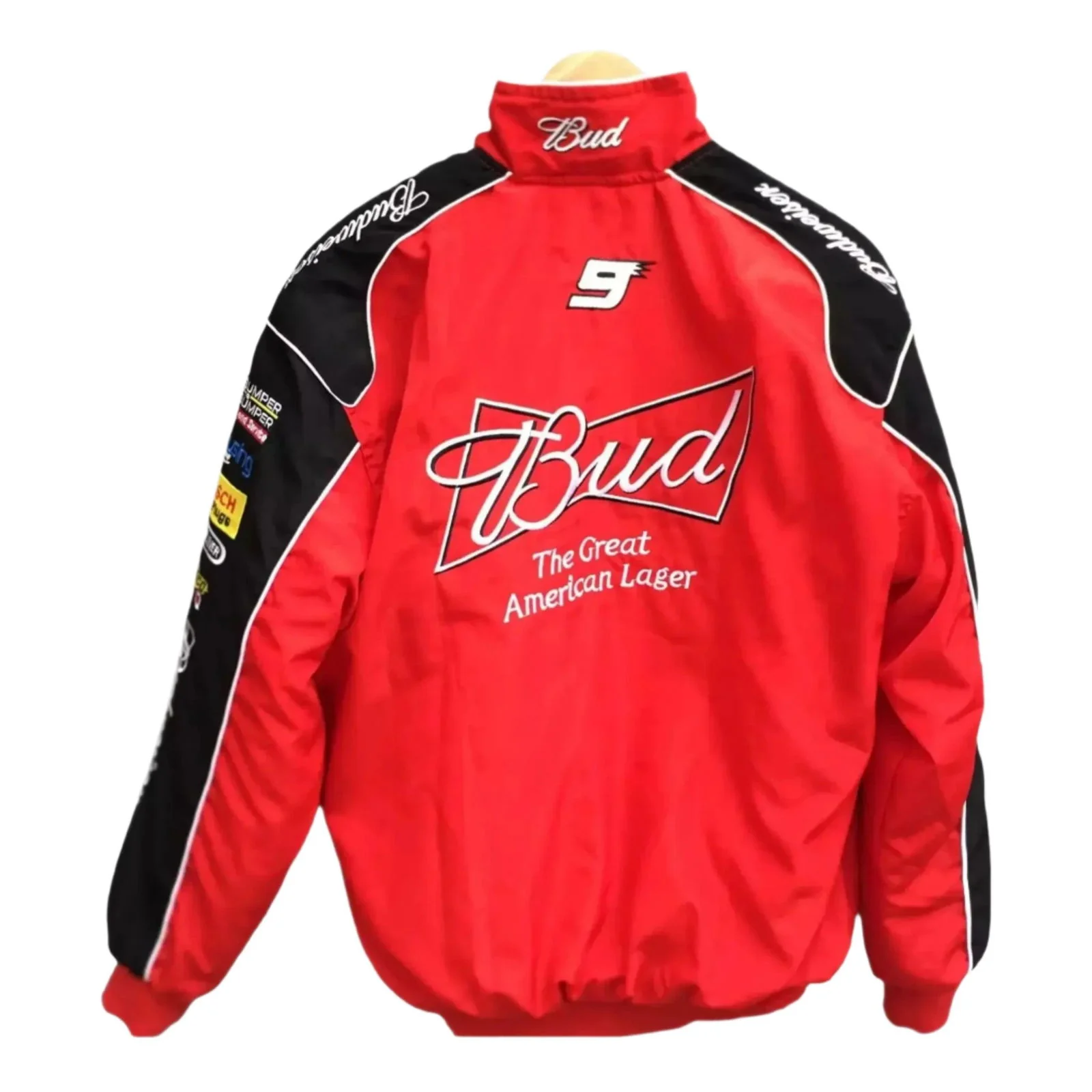 Budweiser F1 Official Embroidered Racing Jacket - Image 7