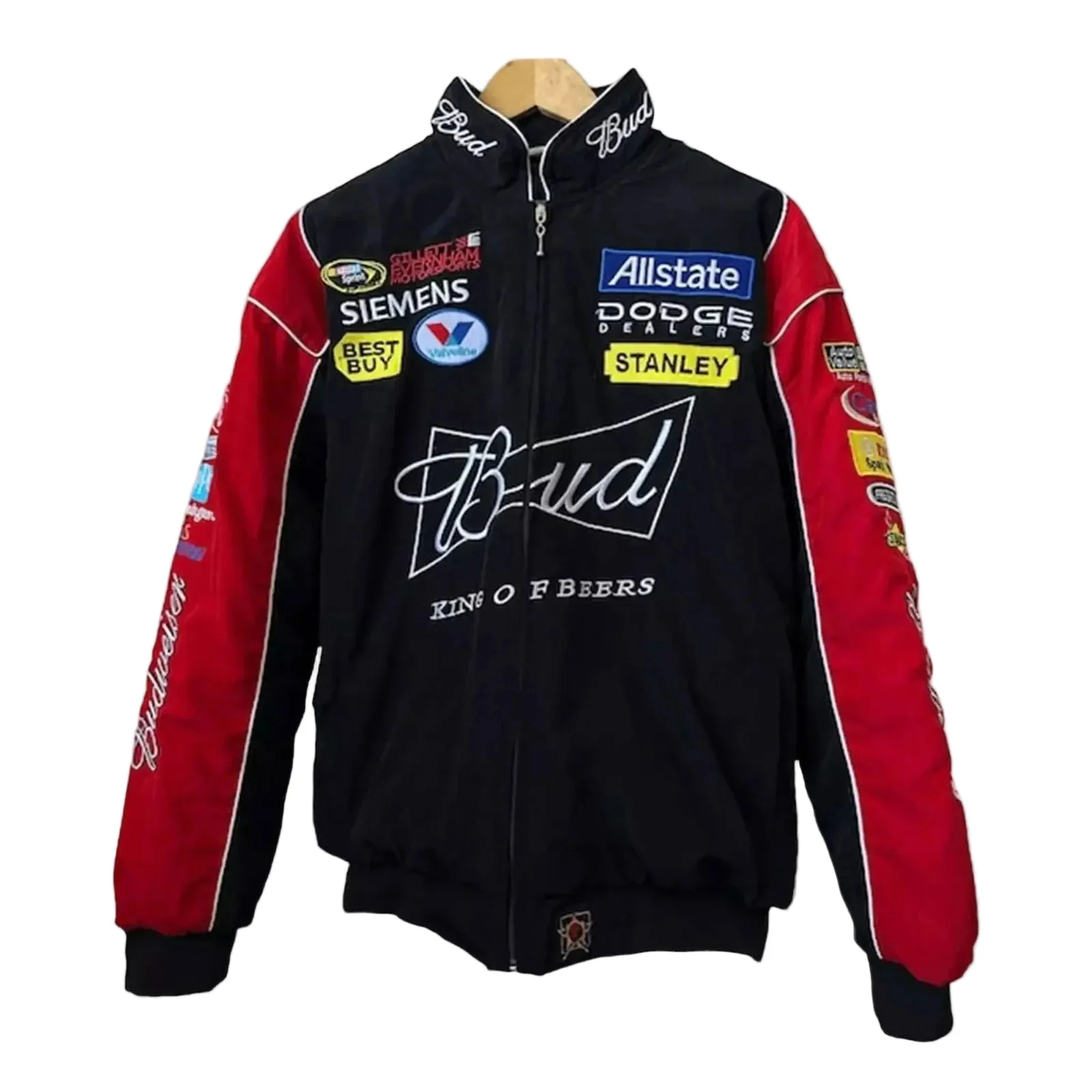 Budweiser F1 Racing Embroidered Retro Limited Edition Jacket - Image 3
