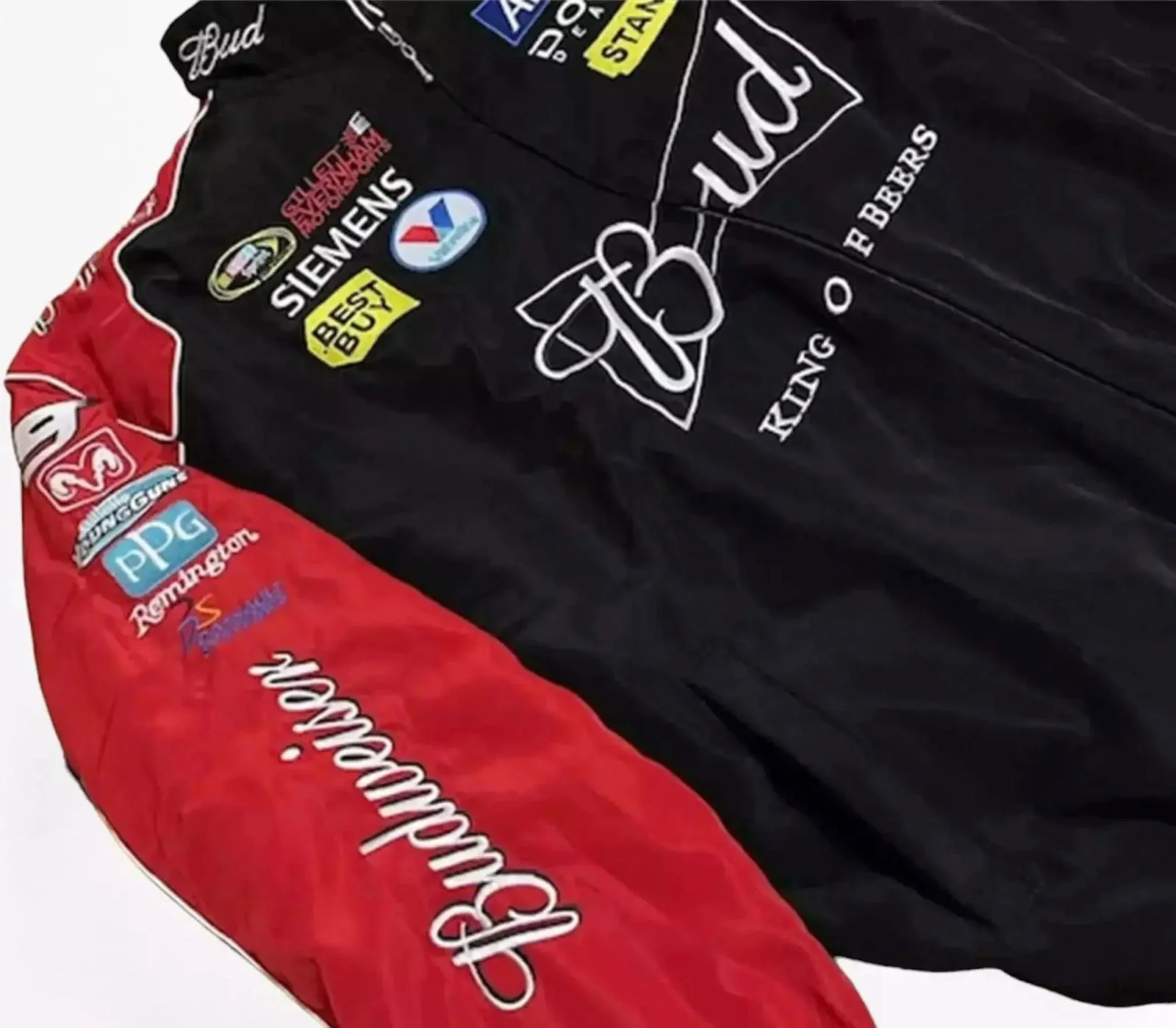 Budweiser F1 Racing Embroidered Retro Limited Edition Jacket - Image 6