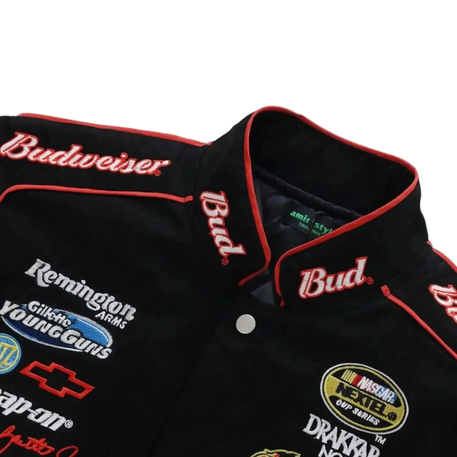 Budweiser Racing Jacket Thicken Style - Image 3