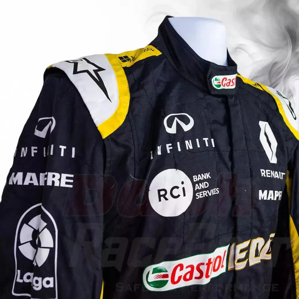 Carlos Sainz 2018 Renault F1 Racing Suit Brazilian Grand Prix - Image 3