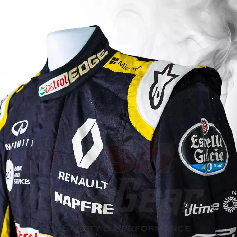 Carlos Sainz 2018 Renault F1 Racing Suit Brazilian Grand Prix - Image 4
