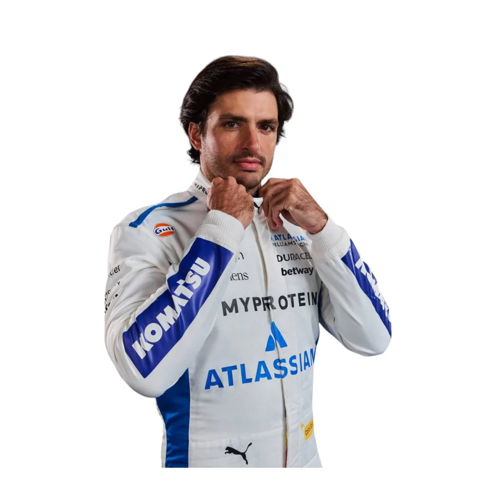 2025 Carlos Sainz Go-Kart Racing Suit Replica | Williams F1 Team - Image 3