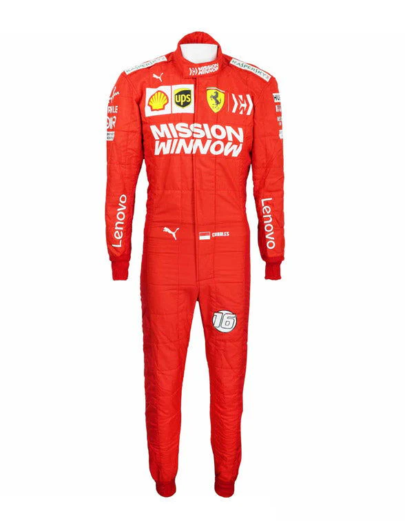 Charles Leclerc 2019 Ferrari F1 Race Suit - Image 2