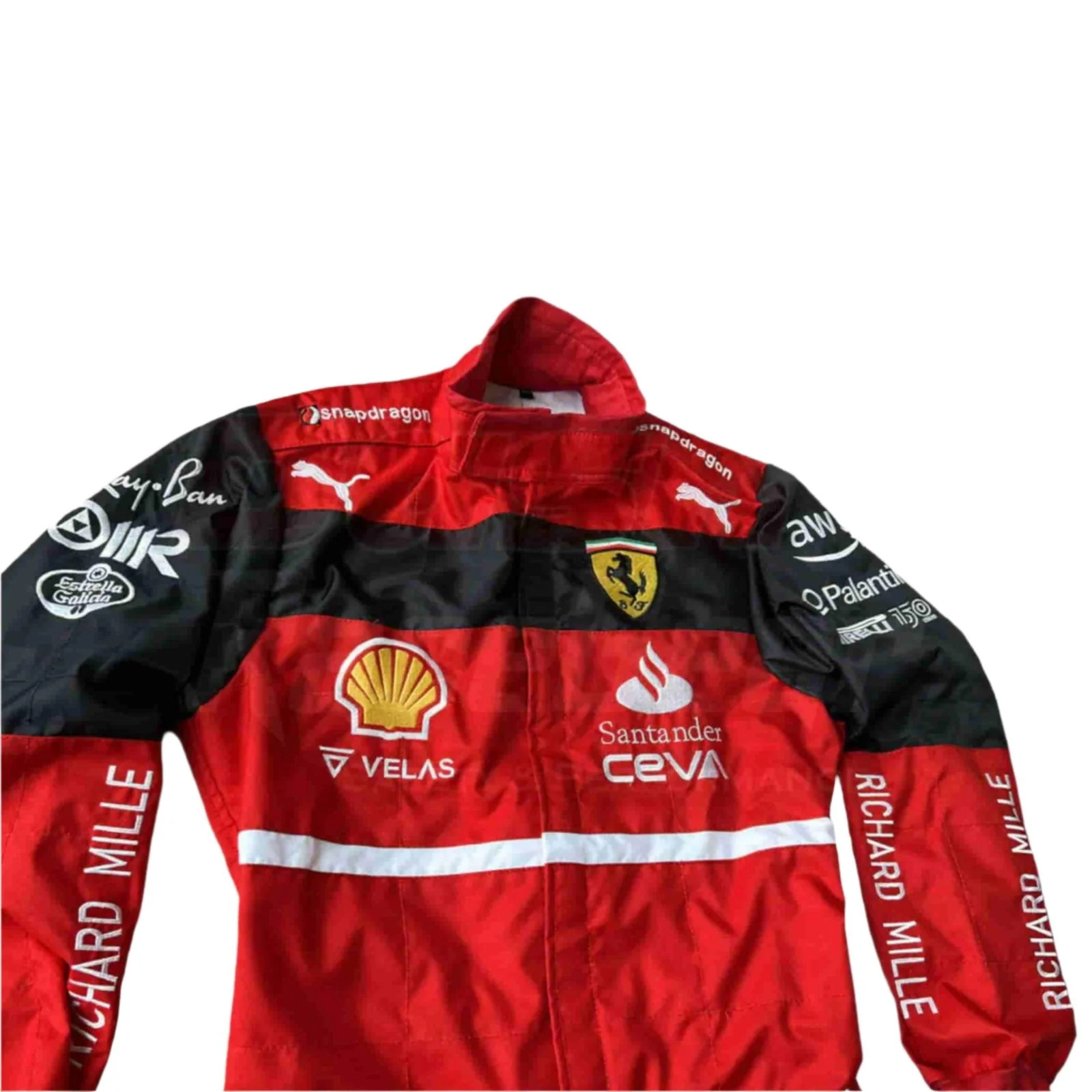 2022 Charles Leclerc Ferrari F1 Racing Suit - Image 5