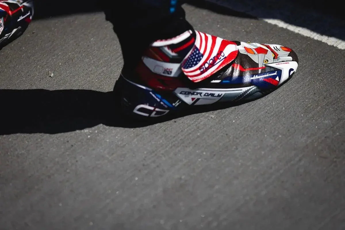 2022 Conor Daly Ed Carpenter Racing IndyCar Boots - Image 4
