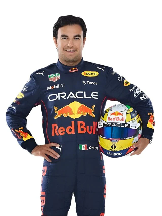 Max Verstappen & Sergio Perez F1 Oracle Red Bull 2022 Go-Kart Racing Suit - Image 3