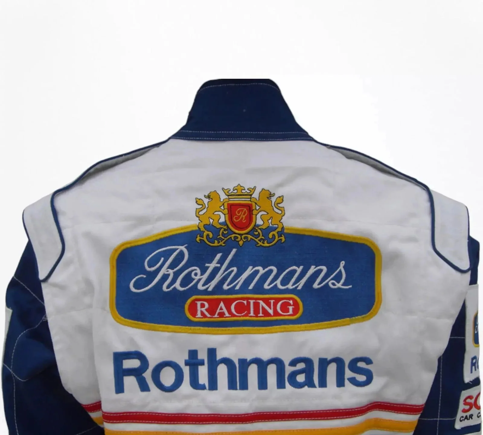 Damon Hill 1997 Williams F1 Embroidered Racing Suit - Image 5
