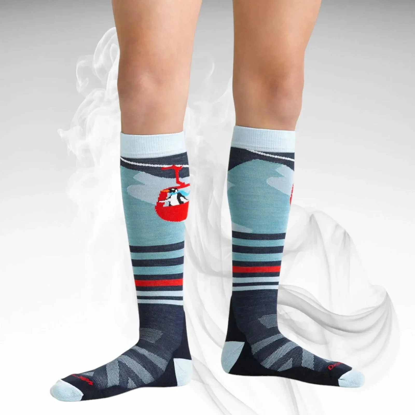 Darn Tough JR Skipper Midweight Ski Socks - Image 2