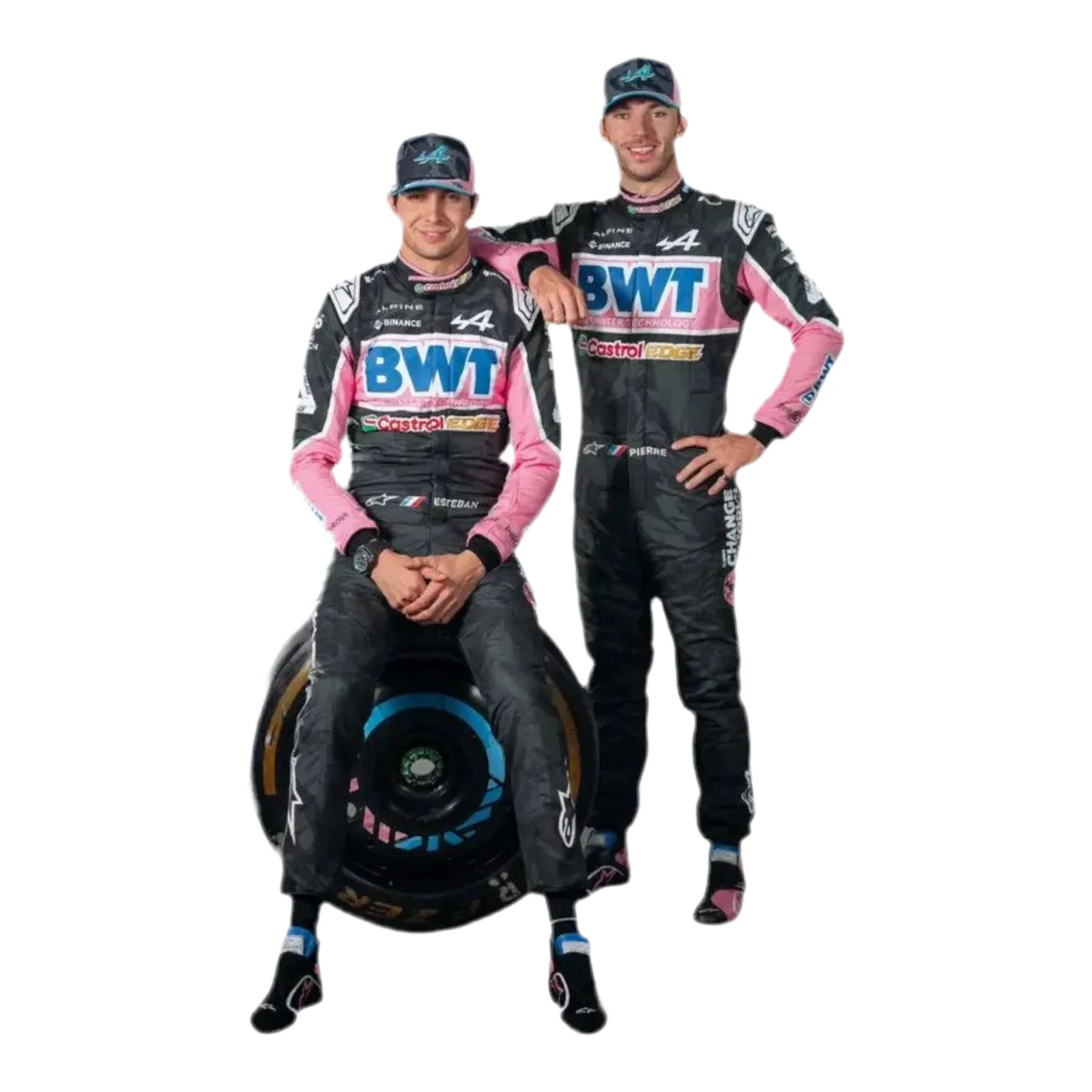 Esteban Ocon 2023 BWT Alpine F1 Team Race Suit - Las Vegas GP - Image 3