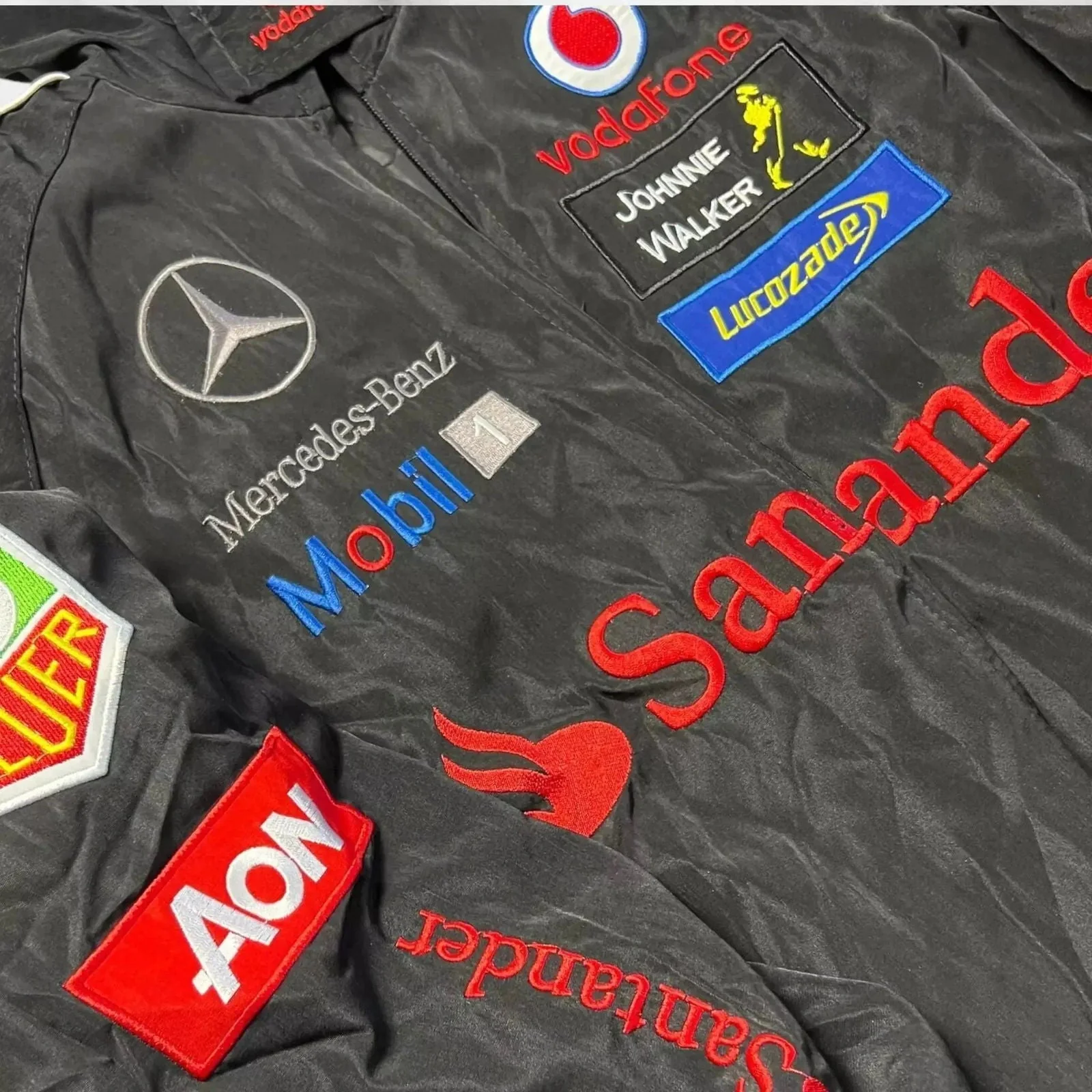 Mercedes F1 Racing Bomber Jacket - Image 4