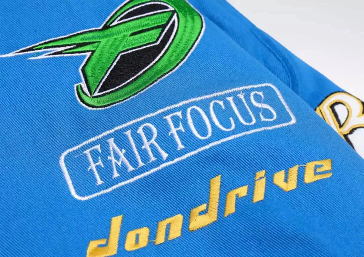 Fair Focus Embroidered Racing Jacket - Stylish Motorsport Apparel - Image 10