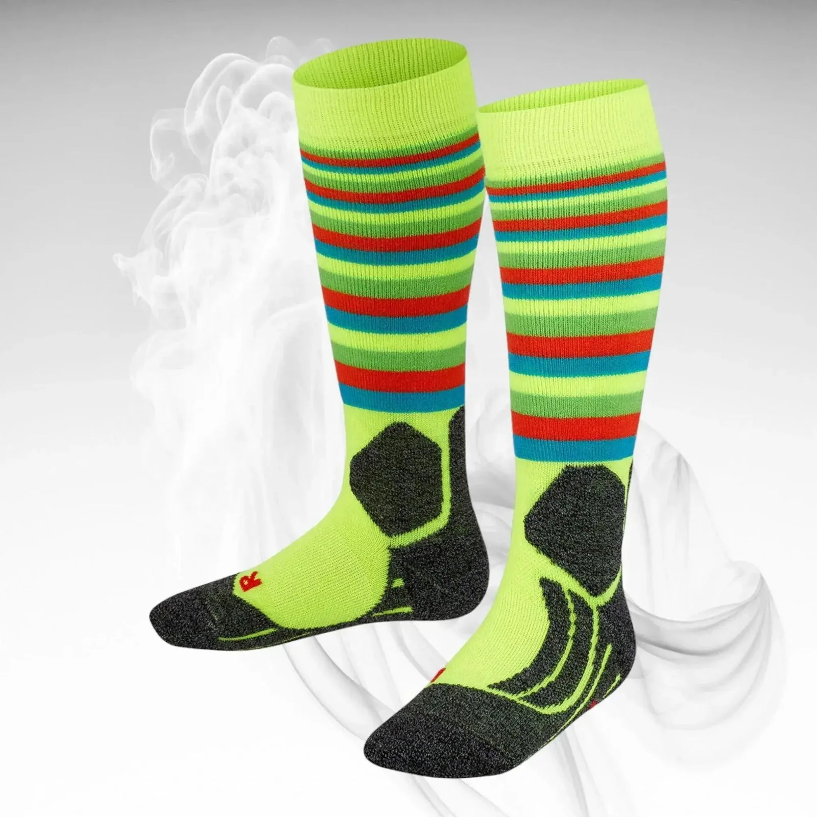 Falke JR SK2 Stripes Cushion Ski Sock - Image 2
