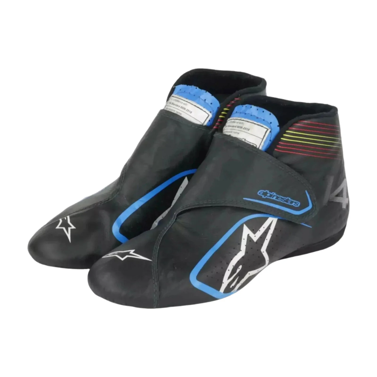 Fernando Alonso Alpine F1 Team Racing boots 2021 - Image 3