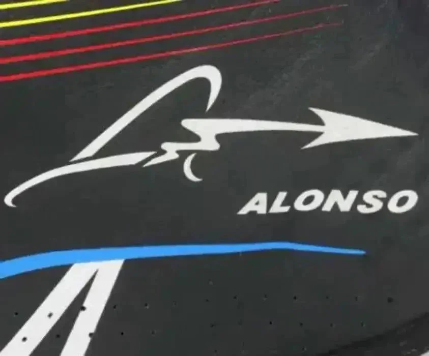 Fernando Alonso Alpine F1 Team Racing boots 2021 - Image 4