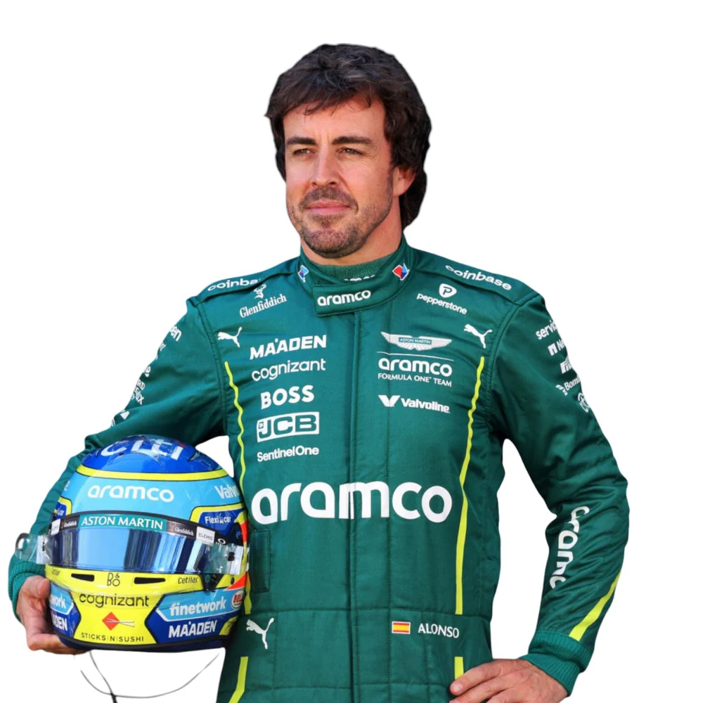2025 Fernando Alonso Go-Kart Racing Suit Replica | Aston Martin F1 Team - Image 4