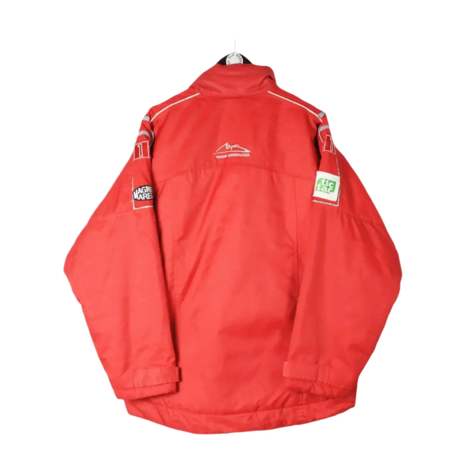 Michael Schumacher Vintage Ferrari Shell Jacket - Embroidered F1 Gear - Image 2