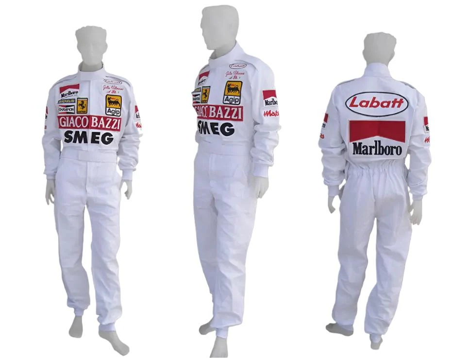 Gilles Villeneuve 1980 Replica Racing Suit | Ferrari F1 - Image 2