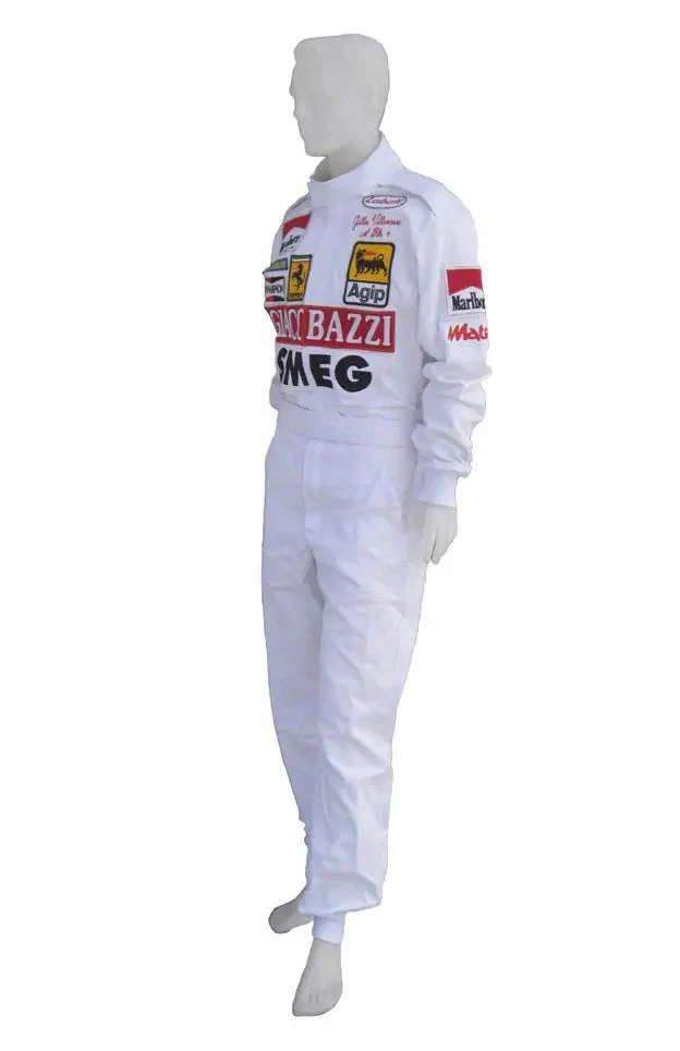 Gilles Villeneuve 1980 Replica Racing Suit | Ferrari F1 - Image 3