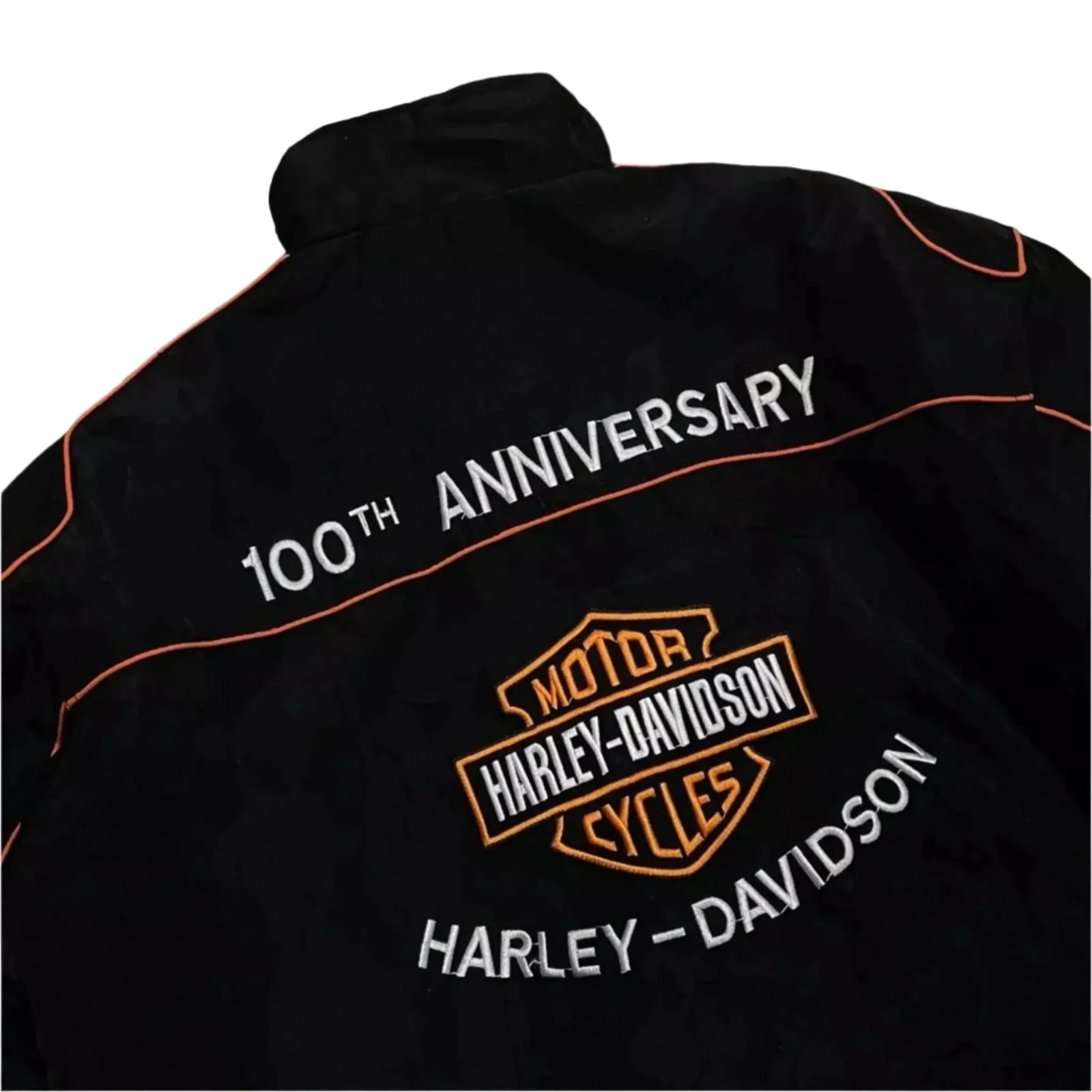 Exclusive Limited Edition Harley Davidson Retro F1 Racing Jacket - Image 4