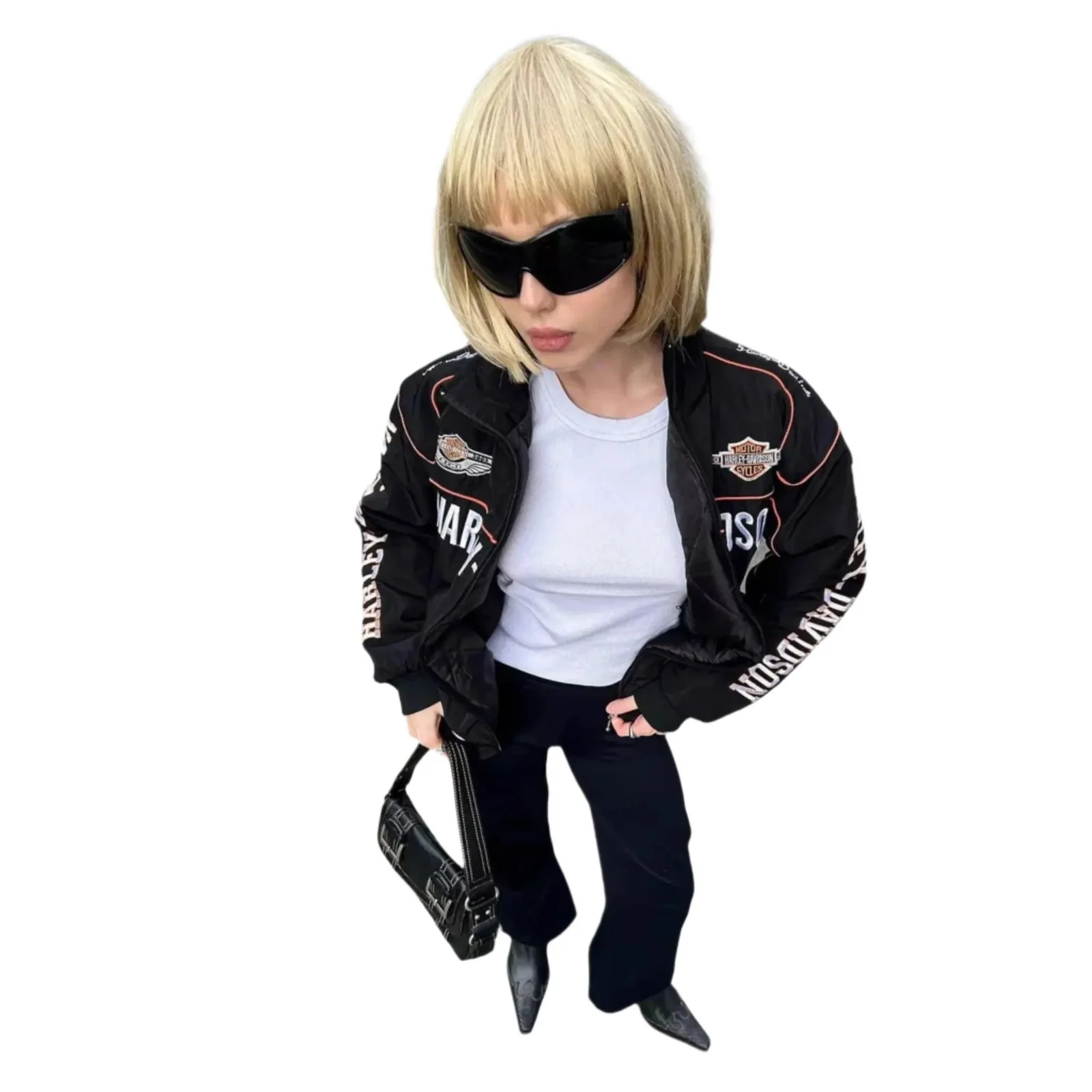 Exclusive Limited Edition Harley Davidson Retro F1 Racing Jacket - Image 6