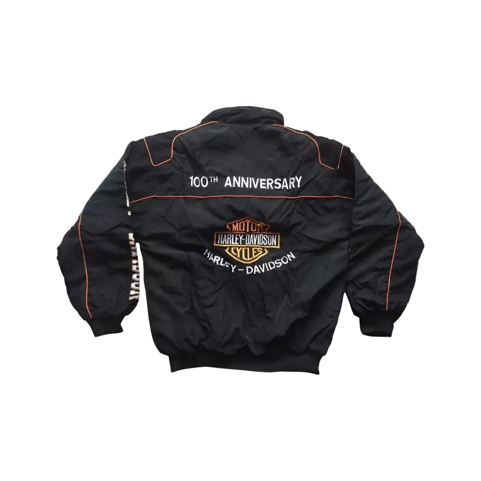 Harley Davidson Unisex Embroidered Racing Jacket - Image 2