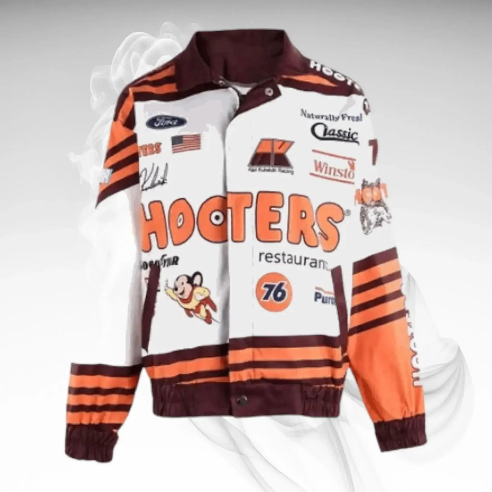 Hooters Nascar Vintage Jacket - Image 5