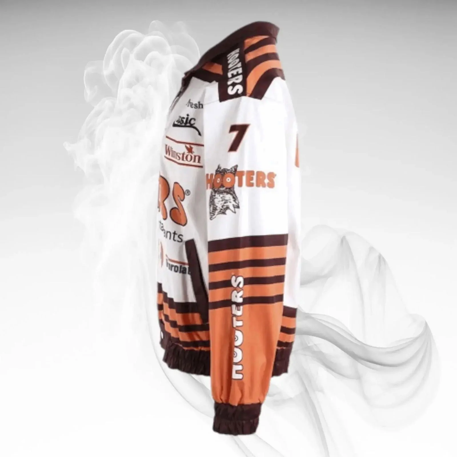 Hooters Nascar Vintage Jacket - Image 7