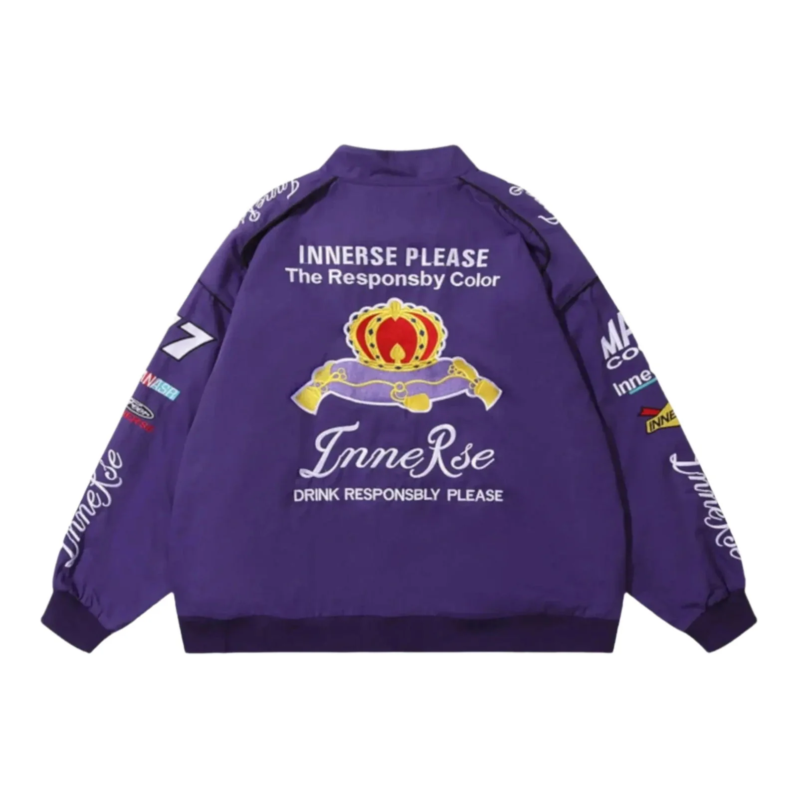 Innerse NASCAR Racing Jacket - Embroidered Motorsport Apparel - Image 2