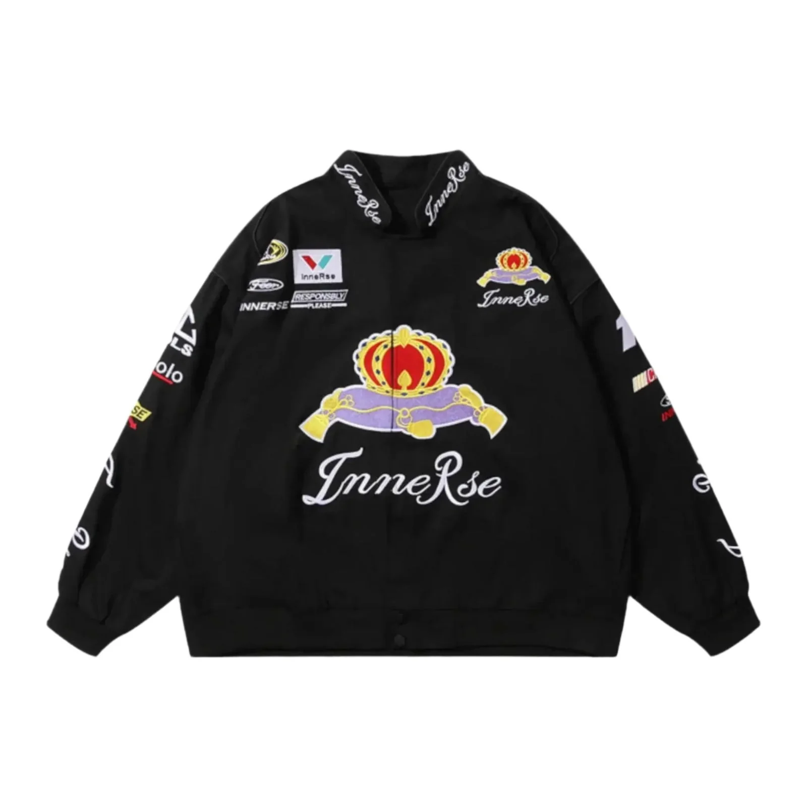 Innerse NASCAR Racing Jacket - Embroidered Motorsport Apparel - Image 3